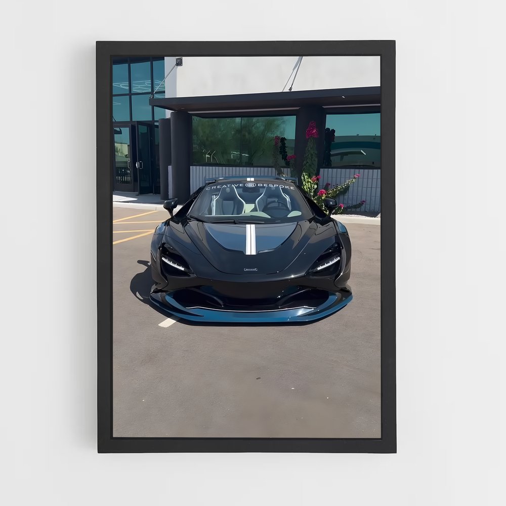 Poster araignée mystérieuse – affiche Mclaren (vue 2)